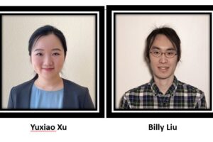 Yuxiao Xu and Billy Liu have been selected to receive the 2024 Irving Boime Graduate Student Fellowship Award